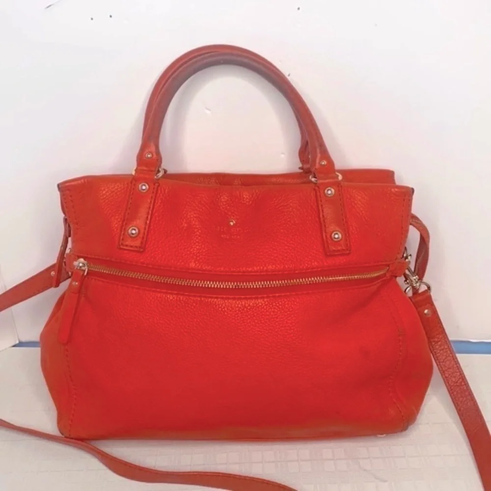 Kate Spade Southport Avenue Stevie Pebbled Leather Shoulder Bag